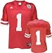 Nebraska Cornhuskers -No. 1- Red Replica Football Jersey