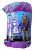 Disney Hannah Montana "Rock star" Fleece Throw