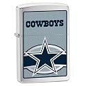 Zippo Lighter NFL DALLAS Cowboys, Brushed Chrome
