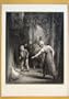 Negligent Boy Old Print Antique Fine Art Mother C1860