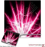 Sony PS3 Slim Skin - Lightning Pink