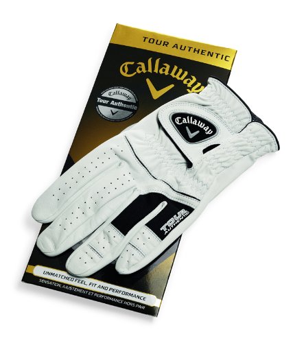 Callaway Golf Men's Tour Authentic Glove (Left Handed, Medium)