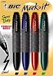 BIC Mark-It Super Duty "Tank" Permanent Marker - Assorted, 24 Markers