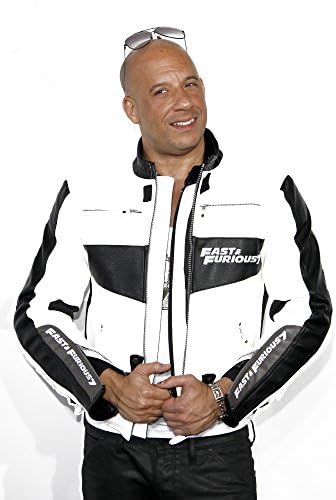 Leatherfashion Men's Fast And Furious 7 Dominic Toretto Leather Jacket (LARGE)