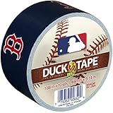Duck Brand 240687 Boston Red Sox MLB Team Logo Duct Tape, 1.88-Inch by 10-Yard, 1-Pack