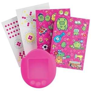 Tamagotchi Connection V 5 Tamagotchi Deco-ratchi Kit - New Skin Color and Kuchipatchi stickers by Bandai