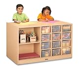 Mobile Storage Island Without Trays - School & Play Furniture