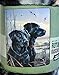 Northwest Enterprises Black Labs Royal Plush Raschel Throw Blanket 50