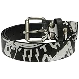 AC/DC - Collage Print Belt