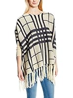 Peace & Love Poncho (Beige)