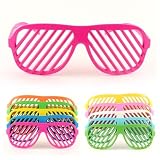 'Mr West Diagonal Blinds' Shutter Shades (Provides No UVA or UVB Protection)