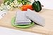 Kocopoo New Light-weight Steel Wire Sponge Cleaning Scouring Pad,Dish Scrubber For Tableware, Kitchenware Cleaning (High-quality,Not Hurting Hands,3 pieces)