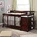 Storkcraft Tuscany Convertible Crib and Changer Combo - Espresso