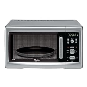 Whirlpool Jet Saveur 24 Litre Microwave Grill with Crisp Function, Satina Mist (SS Look), 800 W