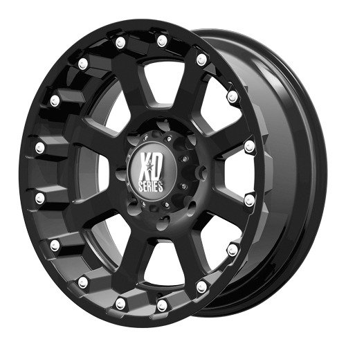 18x10 KMC XD Strike (Matte Black) Wheels/Rims 6x139.7 (XD80781068724N)