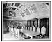Dining hall at El Fureides, home of J.W. Gillespie, Santa Barbara, California Reprint...