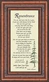 Sympathy Gift - Remembrance - Male - 4 1/2 X 8
