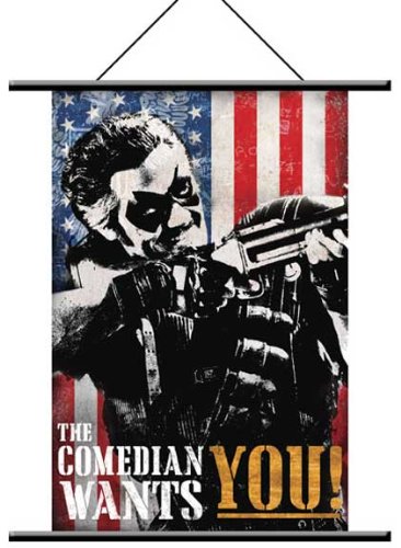  Watchmen Wallscroll "Comedian" Pop Art