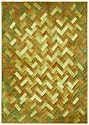 2'6" x 7'8" Shaw Rugs Kathy Ireland Home Gee's Bend Coat of Many Colors - 01110 Light Multi Rectangu