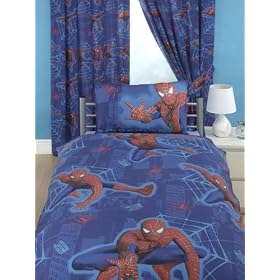 Spiderman 3 Curtains Movie Rotary Design 72" Drop