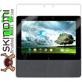 Skinomi TechSkin - Asus Transformer Pad TF300 Screen Protector Ultra Clear Shield + Brushed Steel Full Body Protective Skin + Lifetime Warranty (Only For Tablet)