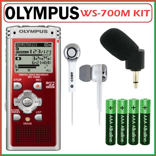 Olympus WS-700M 4GB Digital Accessory Kit