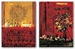 Mesa con Mantel Rojo-Jarron con Frutas Set by Joaquin Hidalgo 30"x40" Art Print Poster