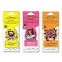 3-PACK Ed Hardy Car Air Freshener Lemon, Peach, Strawberry