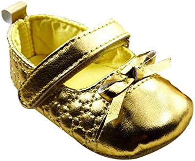 WXBUY Toddlers Infant PU Leather Bowknot Soft Sole Prewalker Shoes Purple