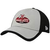 New Era Utah Utes Black 2009 Sugar Bowl Bound 39THIRTY Stretch Fit Hat
