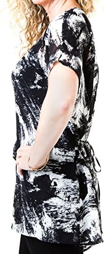 Bodisure Plus Size Womens Fashion Print Top (Size 18-20)