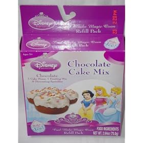 Disney Princess Cool-Bake Magic Oven Cake Mix Refill Pack by