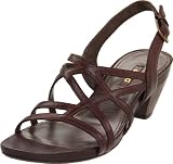 ECCO Women's Karlstadt Cross Strap 45mm Sandal,Espresso,39 EU/8-8.5 M US