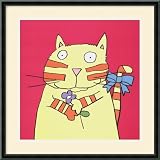 Marvellous Mavis Framed Art Print by Sarah Nayler,20.4 in. x 20.4 in. Framed