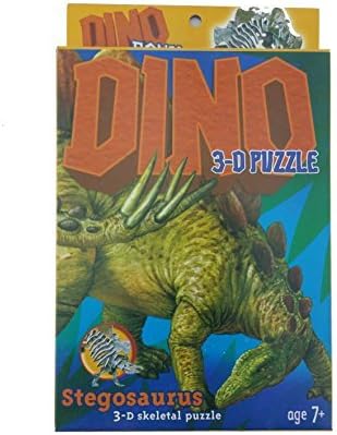 Dinosaur Stegosaurus Skeletal 3-D Puzzle