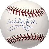 Whitey Ford MLB Baseball w/ CY 61 Insc.