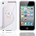 White Clear Silicone Gel Skin Grip Case Cover For Apple iPod Touch 4 4G 4th Generation Models 8GB 32GB 64GB + FREE LCD Screen Protector