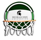 Michigan State Spartans Neon Basketball Light