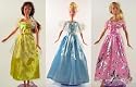 Barbie Doll Dresses - The Princess Collection (3 Dress Set) - DOLLS NOT INCLUDED