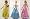 Barbie Doll Dresses - The Princess Collection (3 Dress Set) - DOLLS NOT INCLUDED