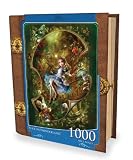 1000-Piece Alice in Wonderland Puzzle Art by Shu