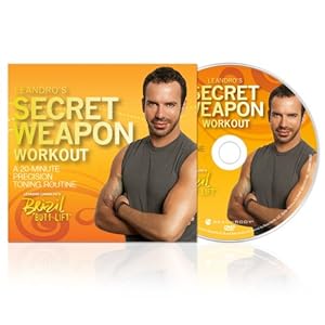 Brazil Butt Lift Leandro's Secret Weapon: 20 Minute Precision Toning DVD Workout