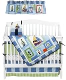Little Skipper 6-Piece Baby Crib Bedding Set