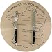 Black Handles Laguiole Verdier Heavy Duty Cheese Set with Round Map of France Board