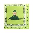Sweet Pea Baby Shower Beverage Napkins