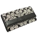 コーチ財布/COACH◆プリーテッドシグネチャー...