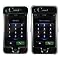 Kroo Fit Crystal Case for Apple iPhone 3G Bundled in 2s - Clear & Black