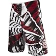 Fox Racing Shattered Youth Boys Boardshort Beach Swimming Shorts - Red
