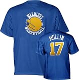 Chris Mullin Blue Majestic Throwback Player Name and Number Golden State Warriors T-Shirt - Small