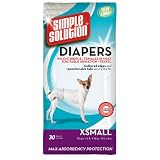 Simple Solution Disposable Diapers, Extra-Small, 30-Count